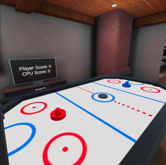Steam PCVR游戏《空中曲棍球VR》Air Hockey VR