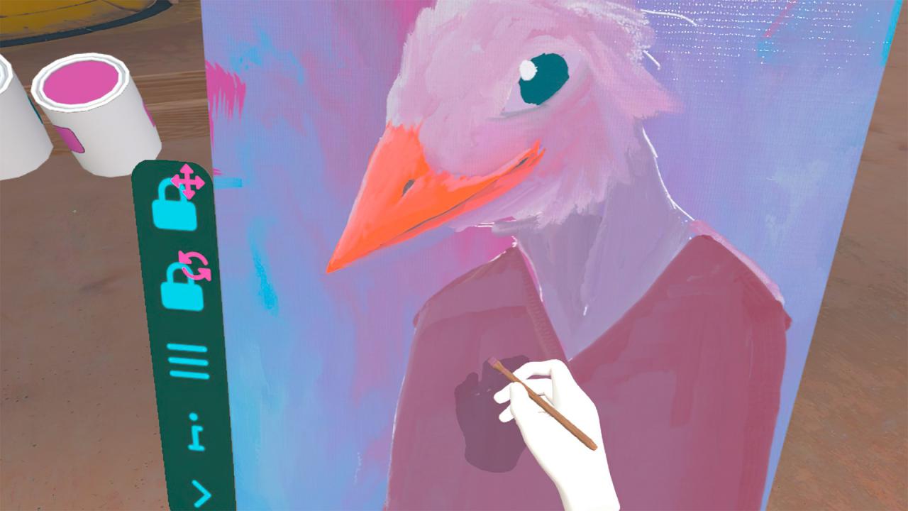 Steam PCVR游戏《绘画模拟器》 Painting VR