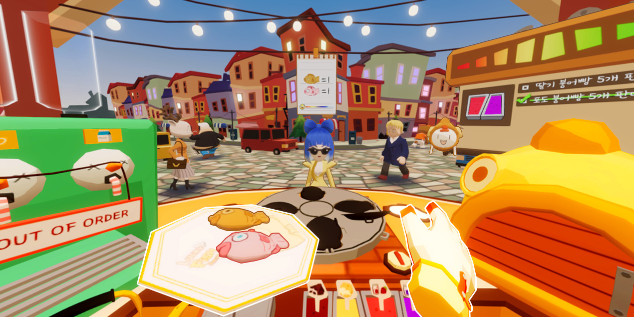 Steam PCVR游戏《幸运鱼面包VR》Lucky Fish Bread VR